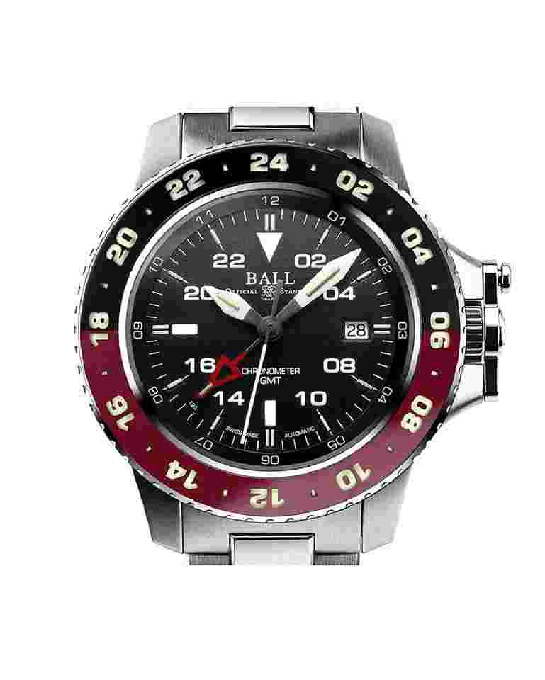 BALL Watch EngineerHydrocarbonAERO GMTII Ref.DG2018C-S3CJ-BK 200mWaterResistantRR1201-CAutomatic45mm