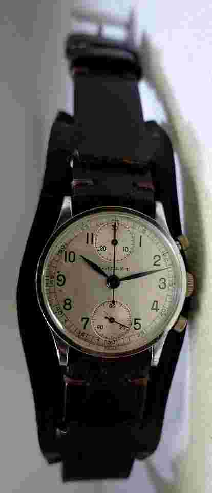 Gallet Chronograph Rare Gallet Chronograph 1940s
