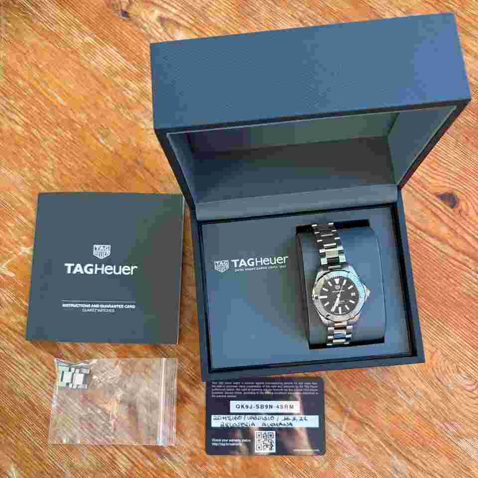 TAG Heuer Aquaracer Lady Juego Completo. Edición Especial Ascenso RCD Mallorca