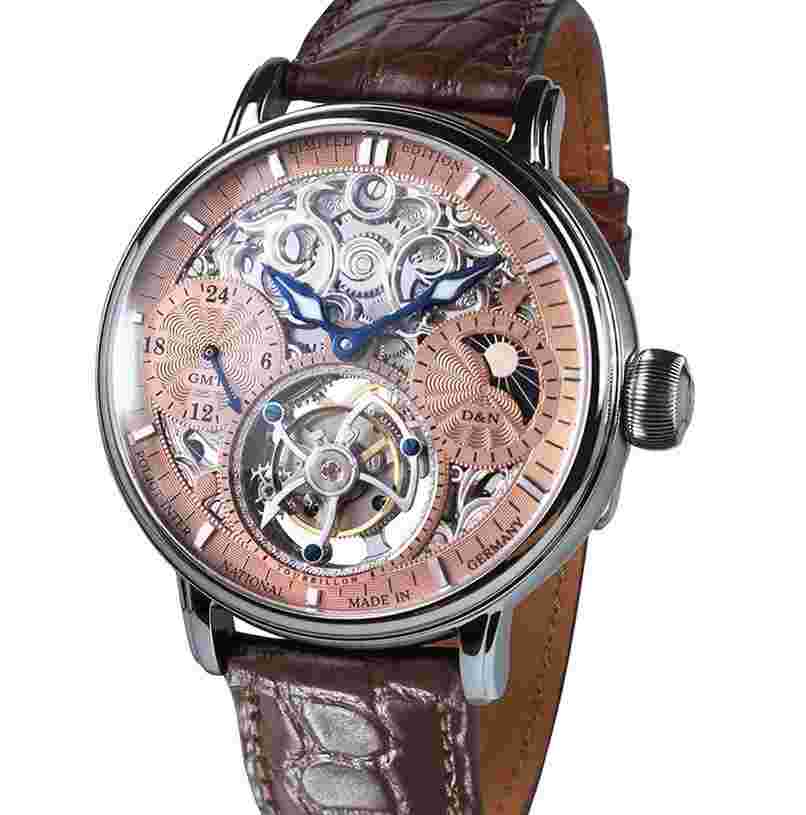 Poljot International Tourbillon Skeleton Limited Edition New Official dealer Warranty Made in Germany