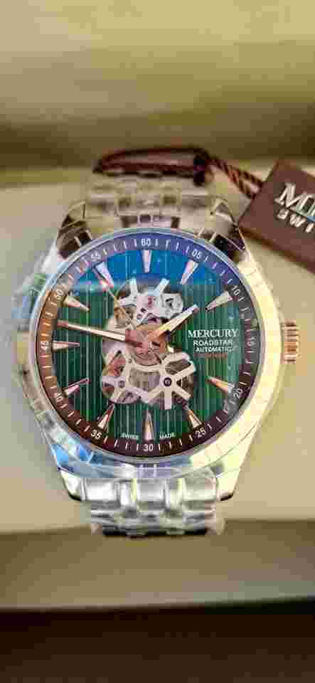 Mercury MEA493SK-SR-12 Mercury - Roadstar Skeleton Automatic Corredo completo