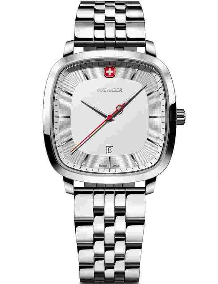 Wenger 01.1921.101 Herrenuhr Vintage Classic 37mm 5ATM