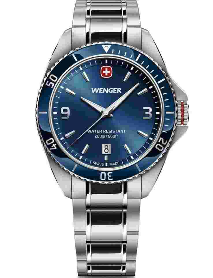 Wenger 01.2031.103 Herrenuhr Ececutive 40mm 20ATM
