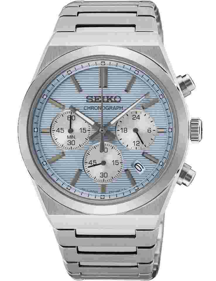 Seiko Chronograph SSB459P1 Herrenuhr Sport Quarz Chrono 40mm 10ATM