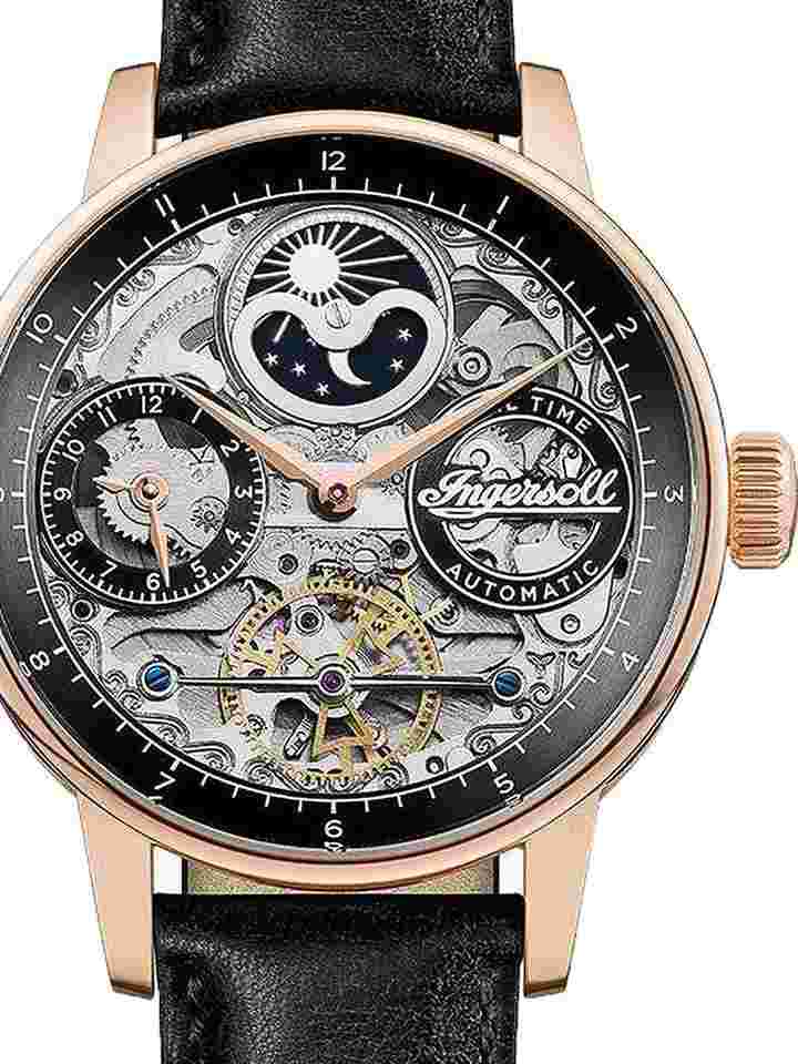 Ingersoll I07705 The Jazz Automatik Herrenuhr 42mm 5ATM