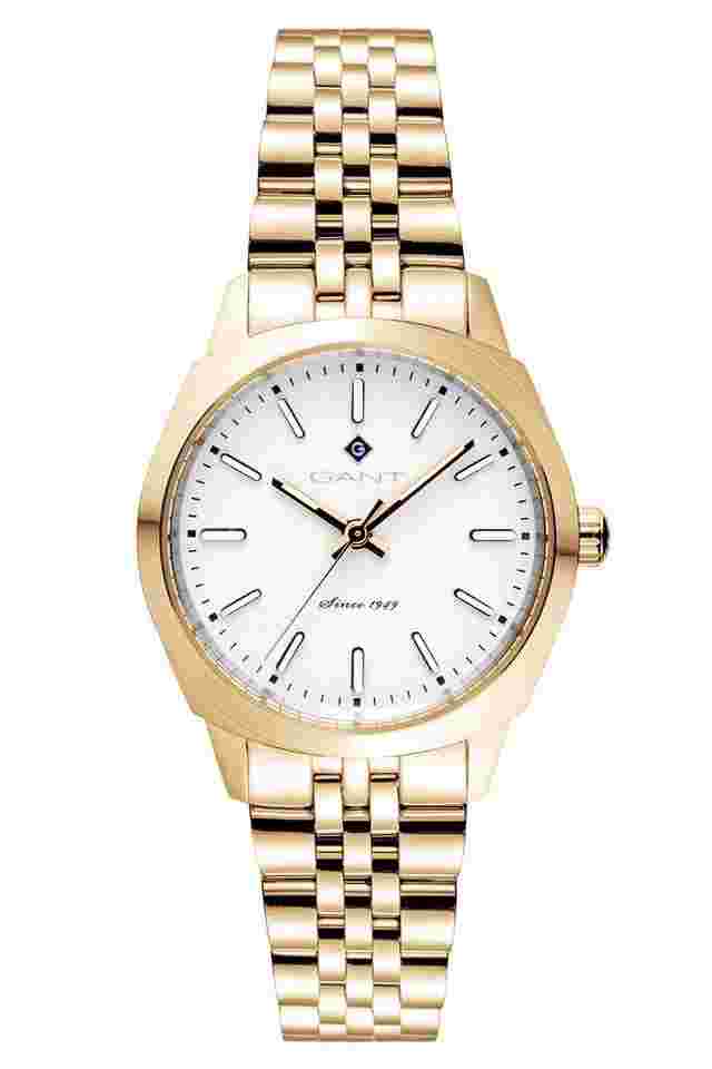 Gant G198003 Damen-Armbanduhr Quarz Lauderdale Goldfarben