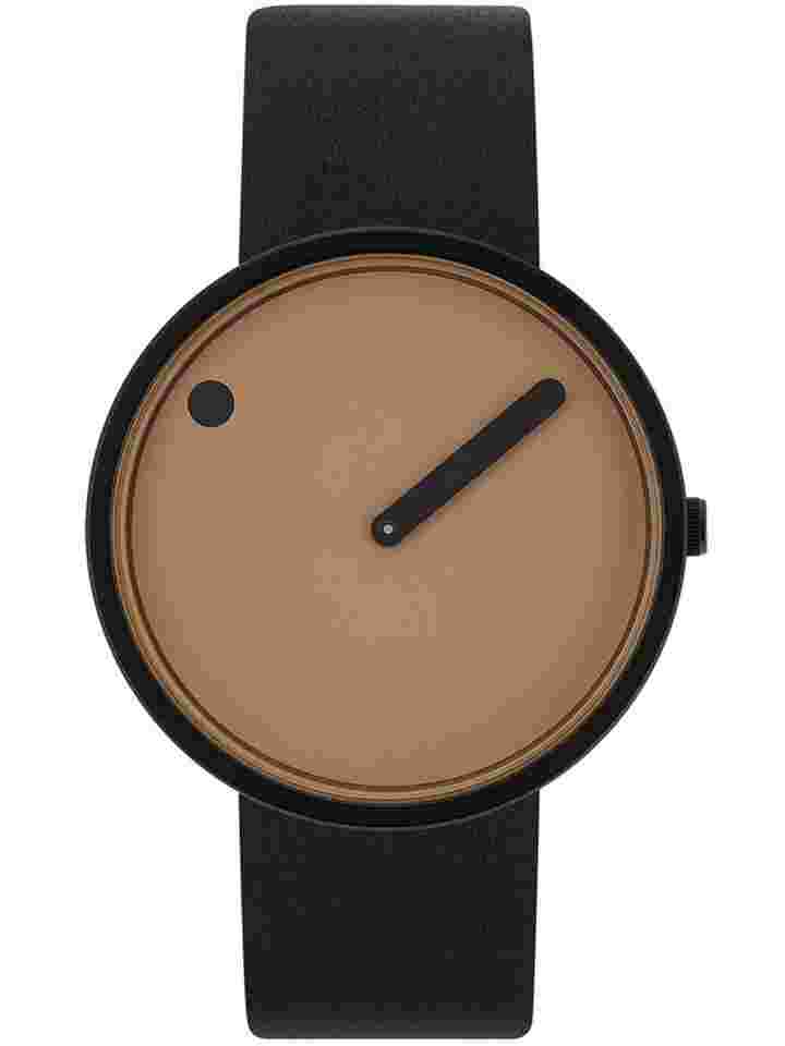 PICTO 43349-4120B Unisex Cappucciono Brown 40mm 5ATM