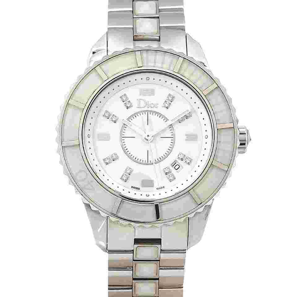 Dior Christal CD113111 Quartz Steel Good