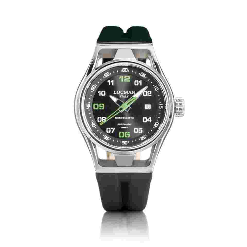Locman Montecristo 0537A01S-00BKGRSK Montecristo Automatic Men's Watch