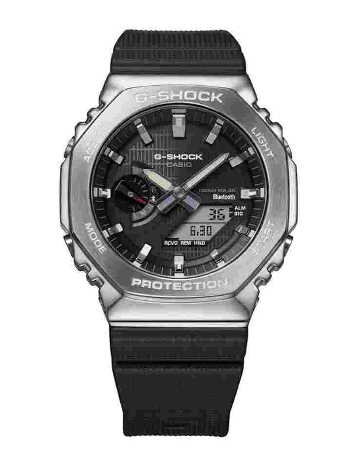 g-shock g-steel 2100 series 44,4 mm quartz watch gbm-2100-1adr