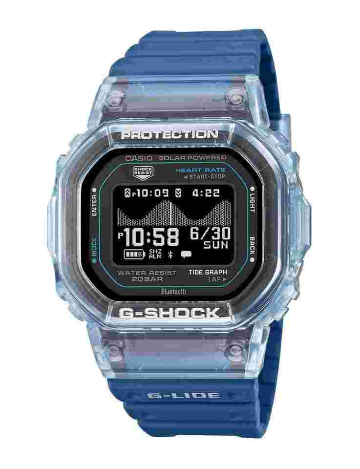 g-shock g-lide gbx-h5600 series 44.5 mm quartz watch gbx-h5600-2dr