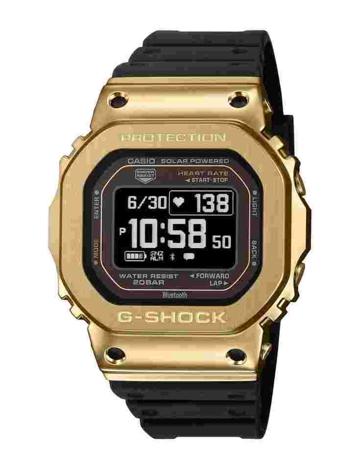 g-shock g-squad gm-h5600 series 44 mm quartz watch gm-h5600-9dr