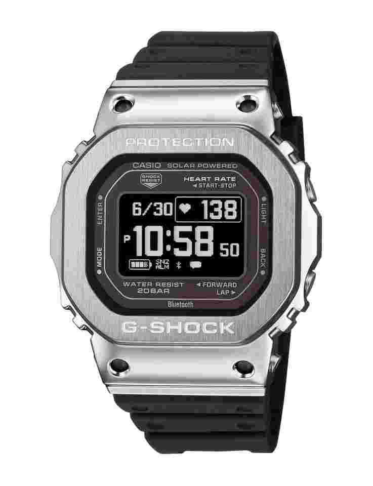 g-shock g-squad gm-h5600 series 44 mm quartz watch gm-h5600-1dr