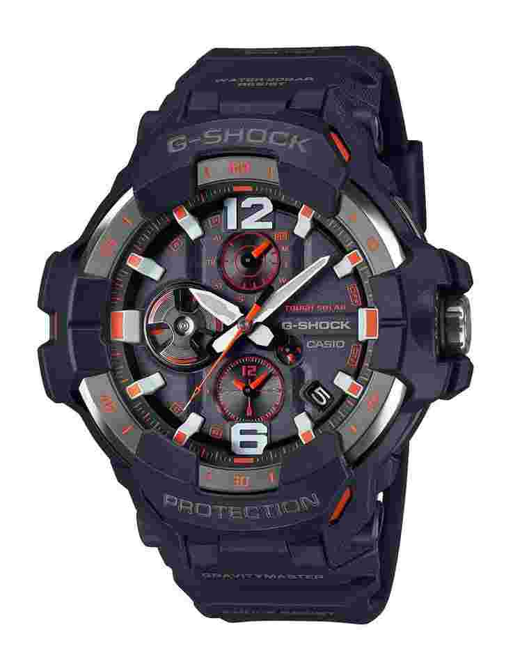 g-shock master of g-air gravitymaster 54,7 mm quartz watch gr-b300-1a4dr
