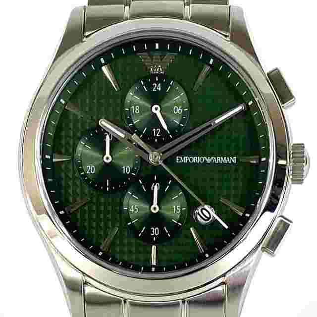 Armani AR-11529 Quartz Steel Like new & unworn