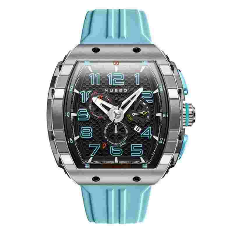 Nubeo Montre Magellan Chronograph Retrograde Aster Blue NB-6088-02
