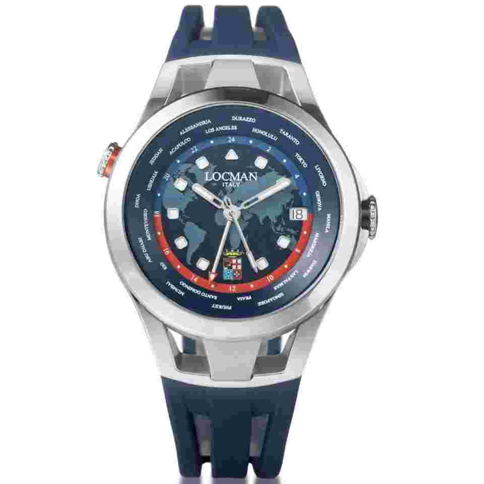 Locman Montecristo 0548B02A-00AMVESB Montecristo Automatic Amerigo Vespucci Men's Watch