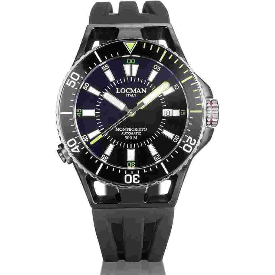 Locman Montecristo 0547K01A-BKBKGRSKD Montecristo Automatic Men's Watch