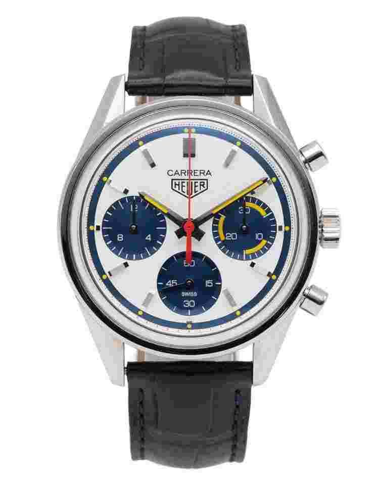 TAG Heuer Carrera MONTREAL LIMITED EDITION Ref. Cbk221c / Dial White / 39mm