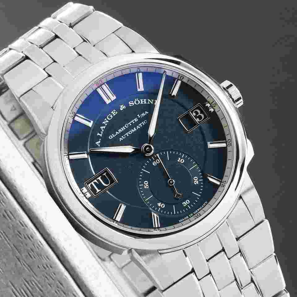 A. Lange & Söhne Odysseus 2026 Complete 40.5mm Steel Blue Dial Steel Bezel Bracelet 363.179