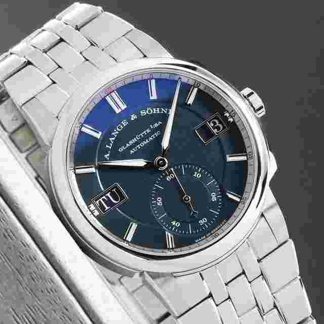 A. Lange & Söhne Odysseus 2026 Complete 40.5mm Steel Blue Dial Steel Bezel Bracelet 363.179