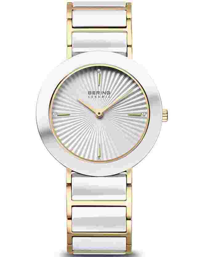 Bering 11435-758 Damenuhr Ceramic 35mm 3ATM