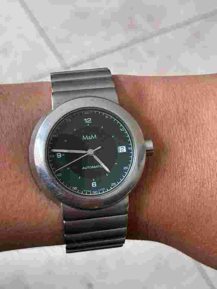 M&M Swiss Watch 5413 M&M Automatik Edelstahl