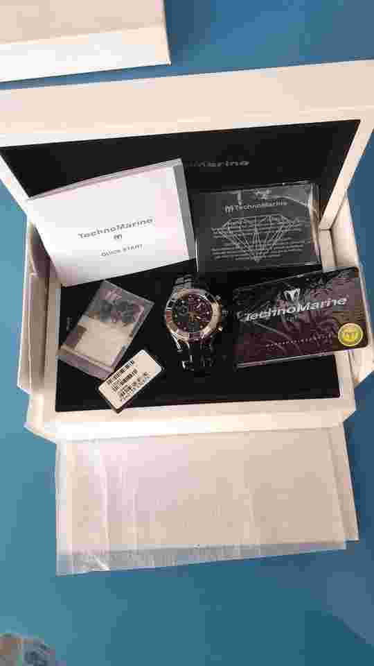 Technomarine Cruise Ceramic Chronograph Diamond Black TechnoMarine Cruise Ceramic Chronograph Diamond Black
