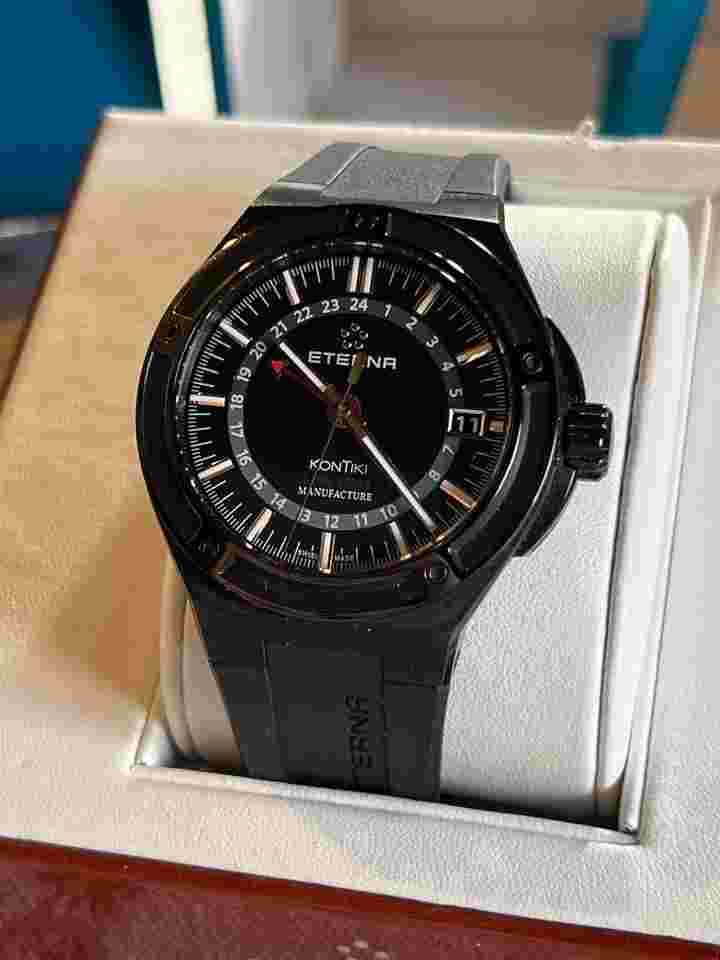 Eterna Royal Kontiki 2 time zone Nuovo !!!