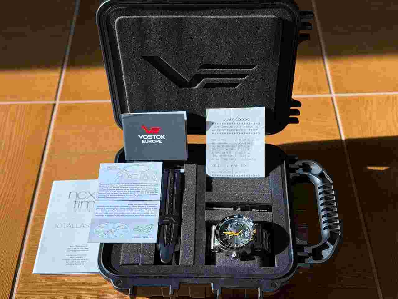 Vostok Europe Energia Rocket Vostok Europe Energia Rocket – 575A539-B – Full Set – Stainl