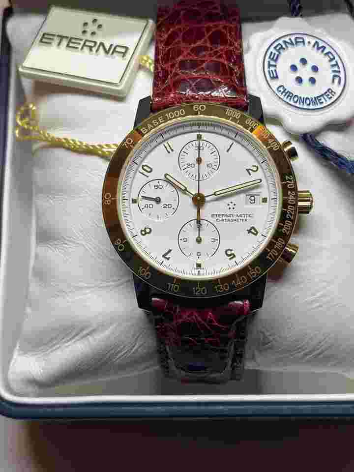 Eterna Kontiki chronometer Komplett med certikat