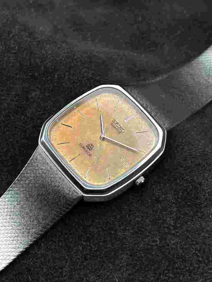 Seiko Superior Twin Quartz Patina