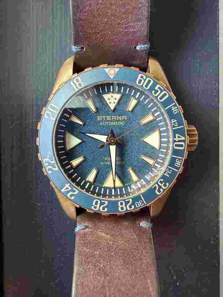 Eterna Kontiki Blue Kontiki Limited Edition
