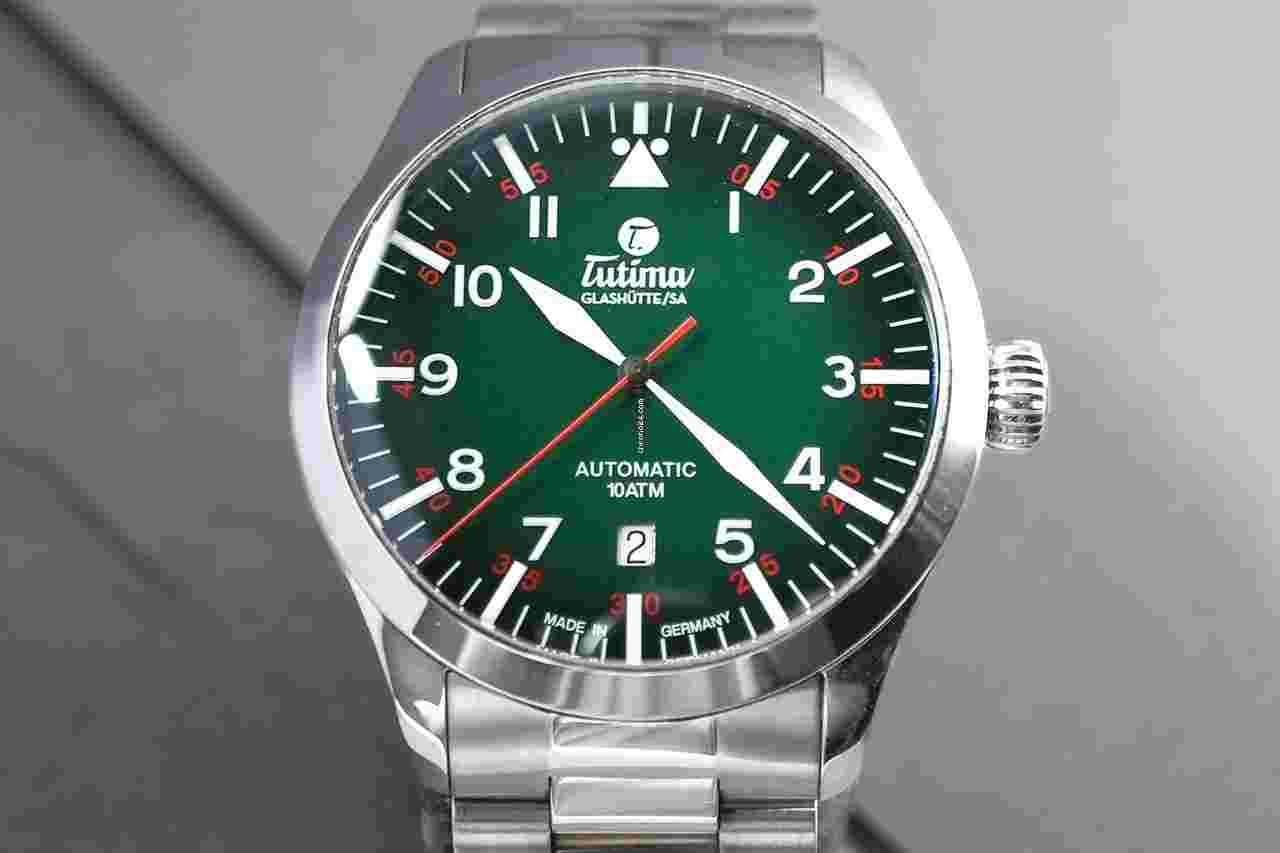 Tutima Grand Classic
Flieger Grand Green 41mm Automatic 6105-30 6105