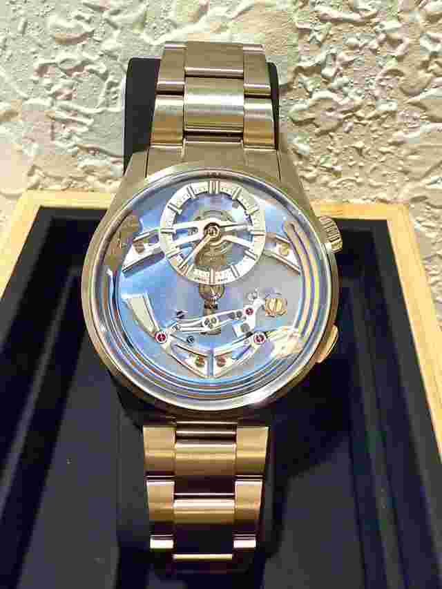 Christopher Ward Belcanto cielo New Bel canto New Cielo Blue 2025 Bracelet