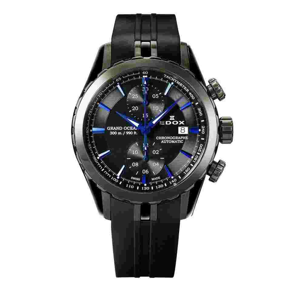 Edox CHRONOGRAPH AUTOMATIC 09800-357GNCA-NIBU 09800-357GNCA-NIBU Japan Official New Full Set
