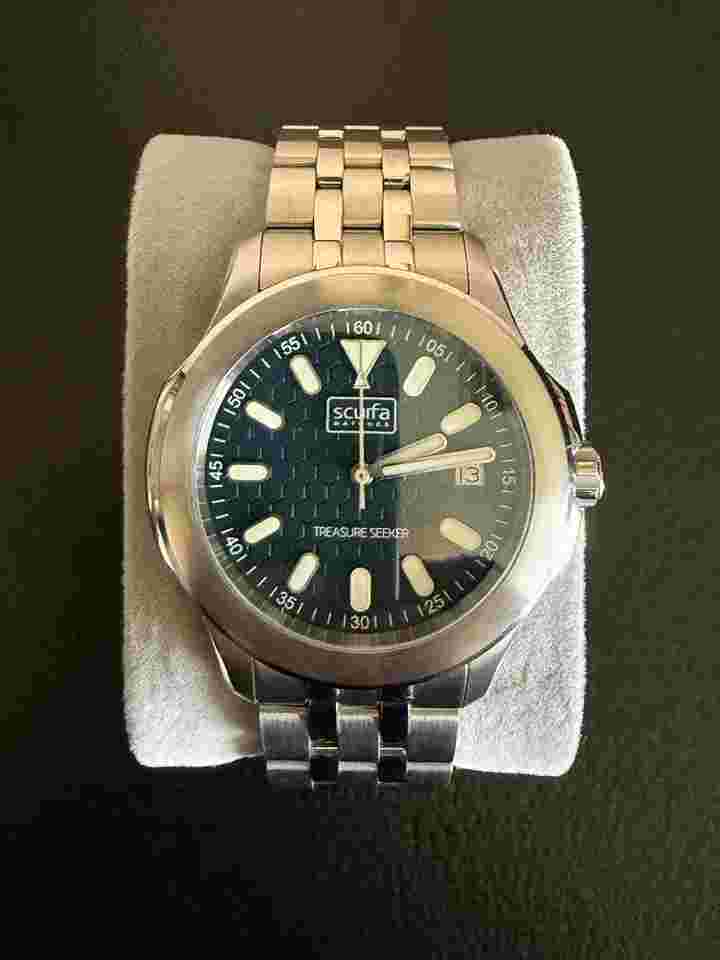 Scurfa Treasure Seeker Top Side Crew Stainless Steel Cobalt Blue