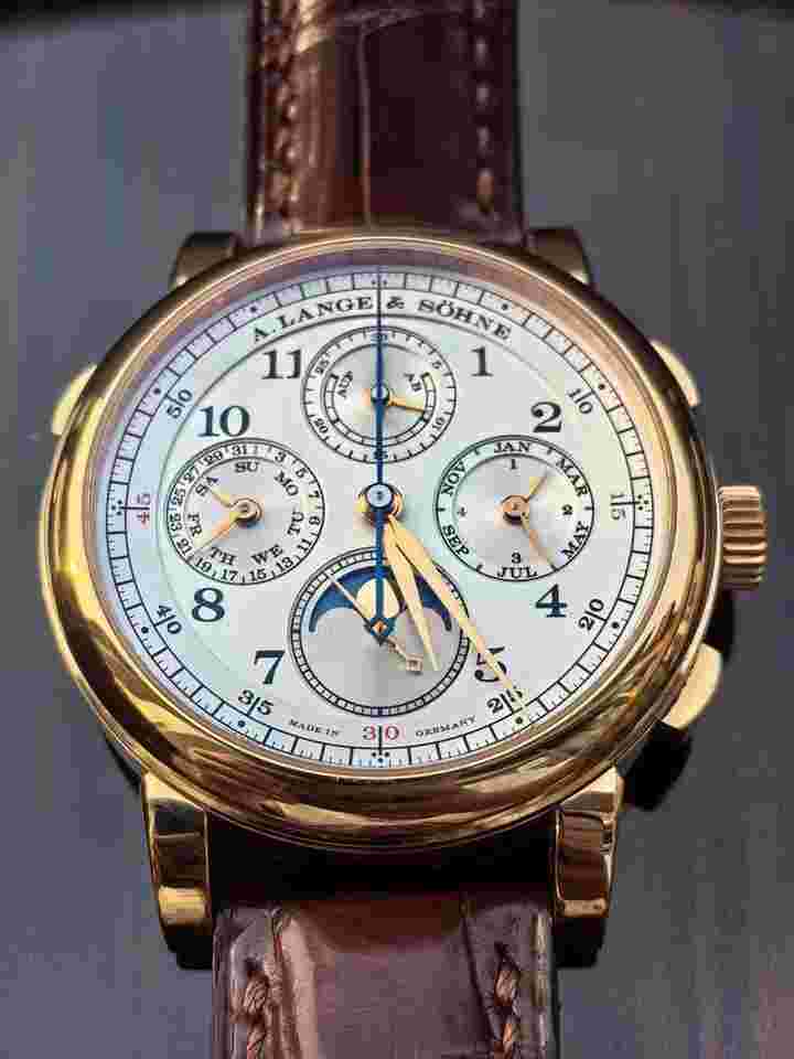 A. Lange & Söhne 1815 Rattrapante Perpetual Calendar Full set