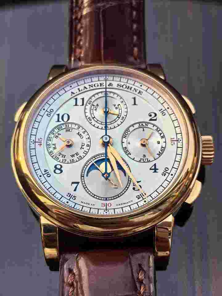 A. Lange & Söhne 1815 Rattrapante Perpetual Calendar 1815 Full set 421.032FE