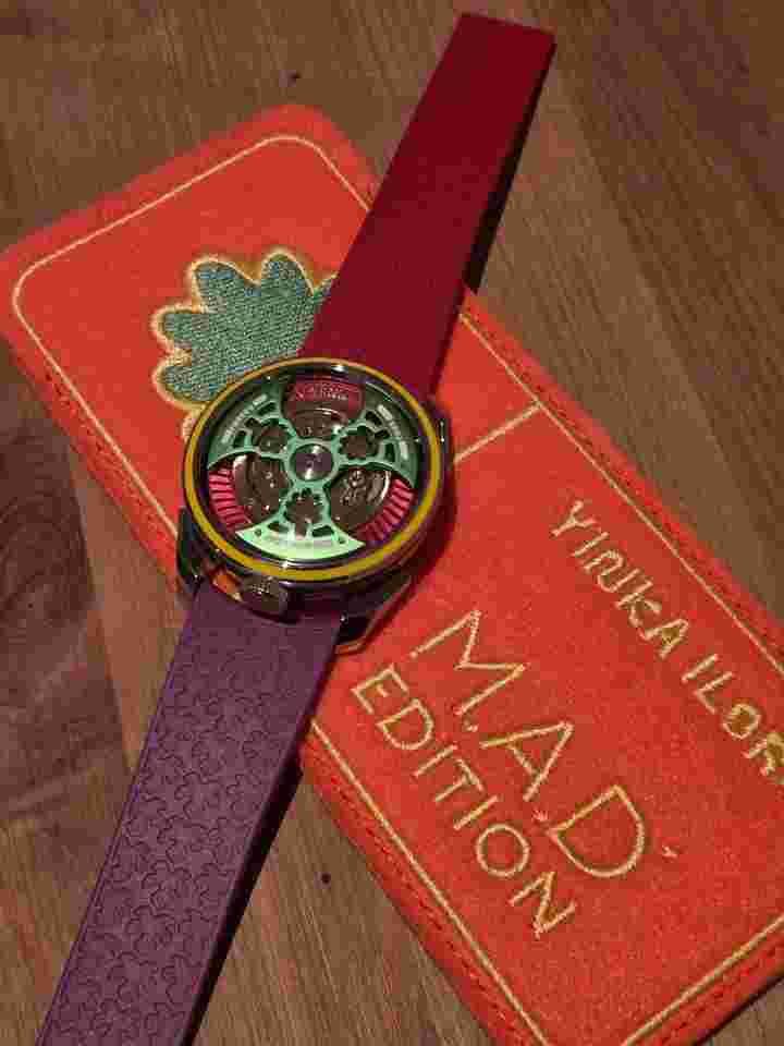 M.A.D. Editions 1S yinka ilori Nature MB&F MAD 1S x Yinka Ilori – État neuf + carnet mb&f
