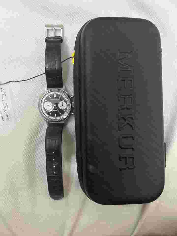Sea-Gull 1963 40mm Chronograph Watch Sapphire Perrepaulin Ford mechanical chronograph with the renowned ST