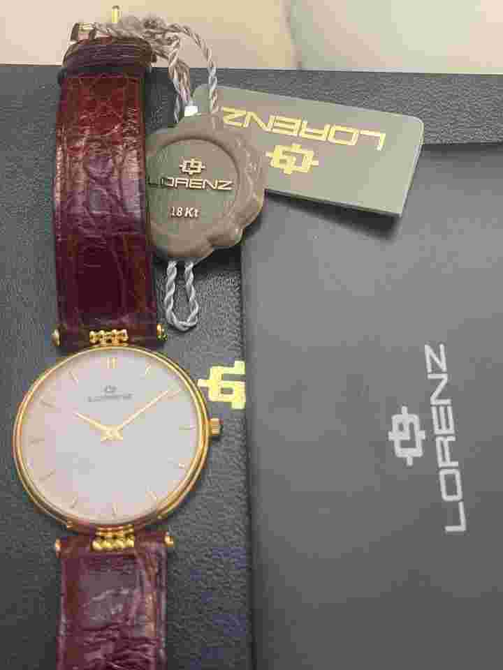 Lorenz Oro 18 carati Orologio in oro 18 Carati nuovo full set