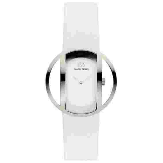 Danish Design IV12Q933 Titanium White Leather Classic Quartz Women's Watch