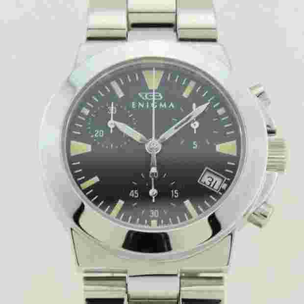 Enigma By Gianni Bulgari Quartz Steel Lady