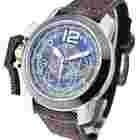 Graham Chronofighter Oversize
Target Brown 47mm in Steel on Fabric Strap with Black Dial