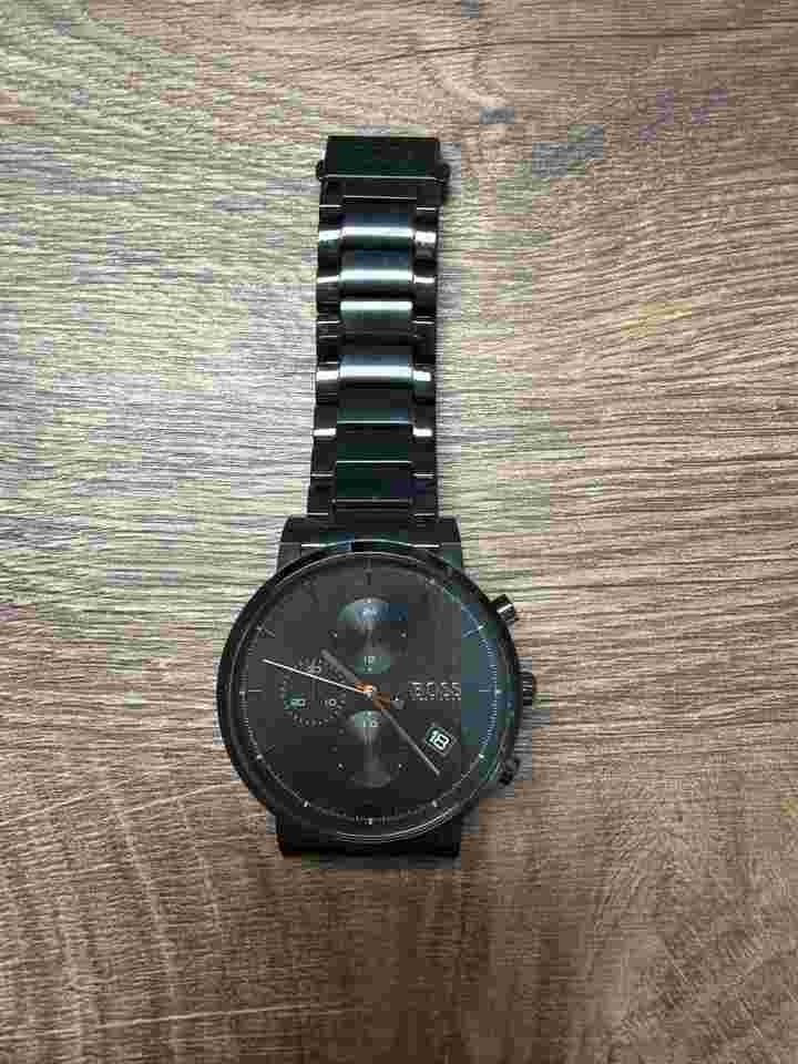 Hugo Boss Integrity Chronograph 43mm 3atm Hugo Boss Integrity Chrono HB1513780 Herrenuhr Schwarz Edels