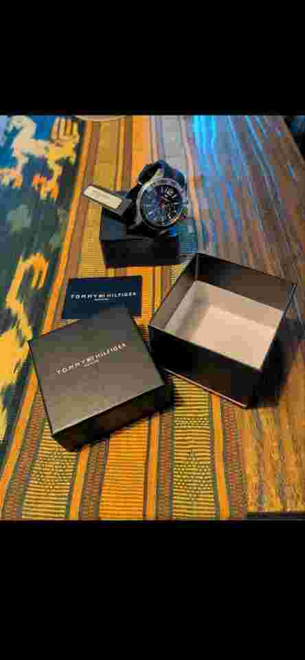 Tommy Hilfiger Nolan Chronograph Neu Full Set mit Box & Etikett