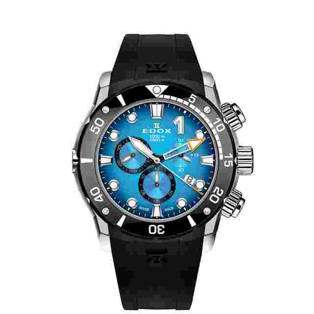 Edox CHRONOGRAPH 10242-TIN-BUIDN 10242-TIN-BUIDN Japan Official New Full Set