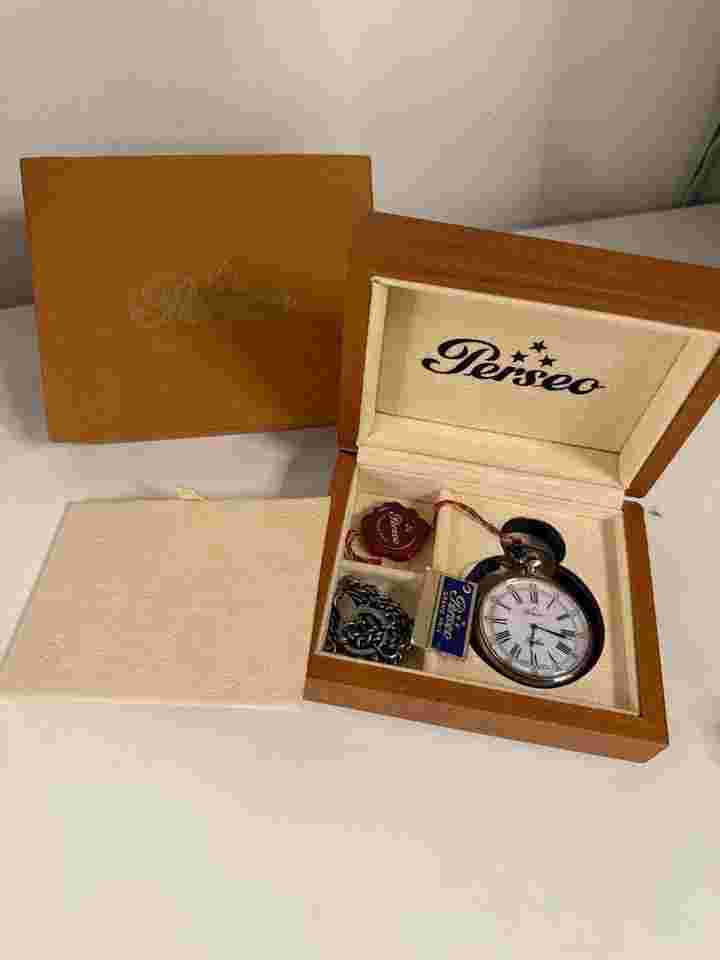 Perseo Ricordo del Trifase Orologio da Tasca Perseo Trifase con ceralacca