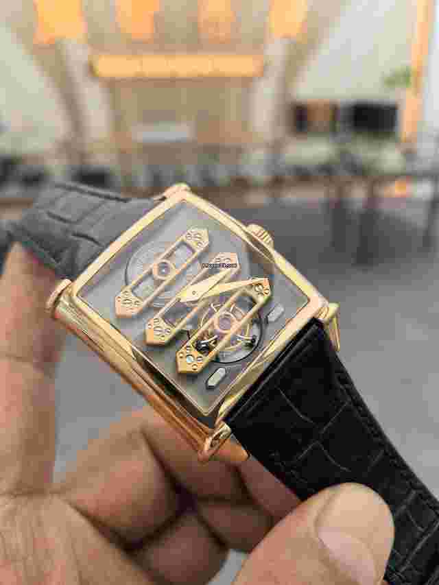 Girard Perregaux Vintage 1945 99880-52-000-BA6A Automatic Rose gold Good